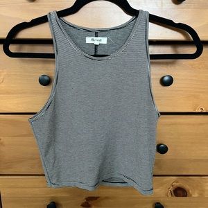 Madewell cropped tank top